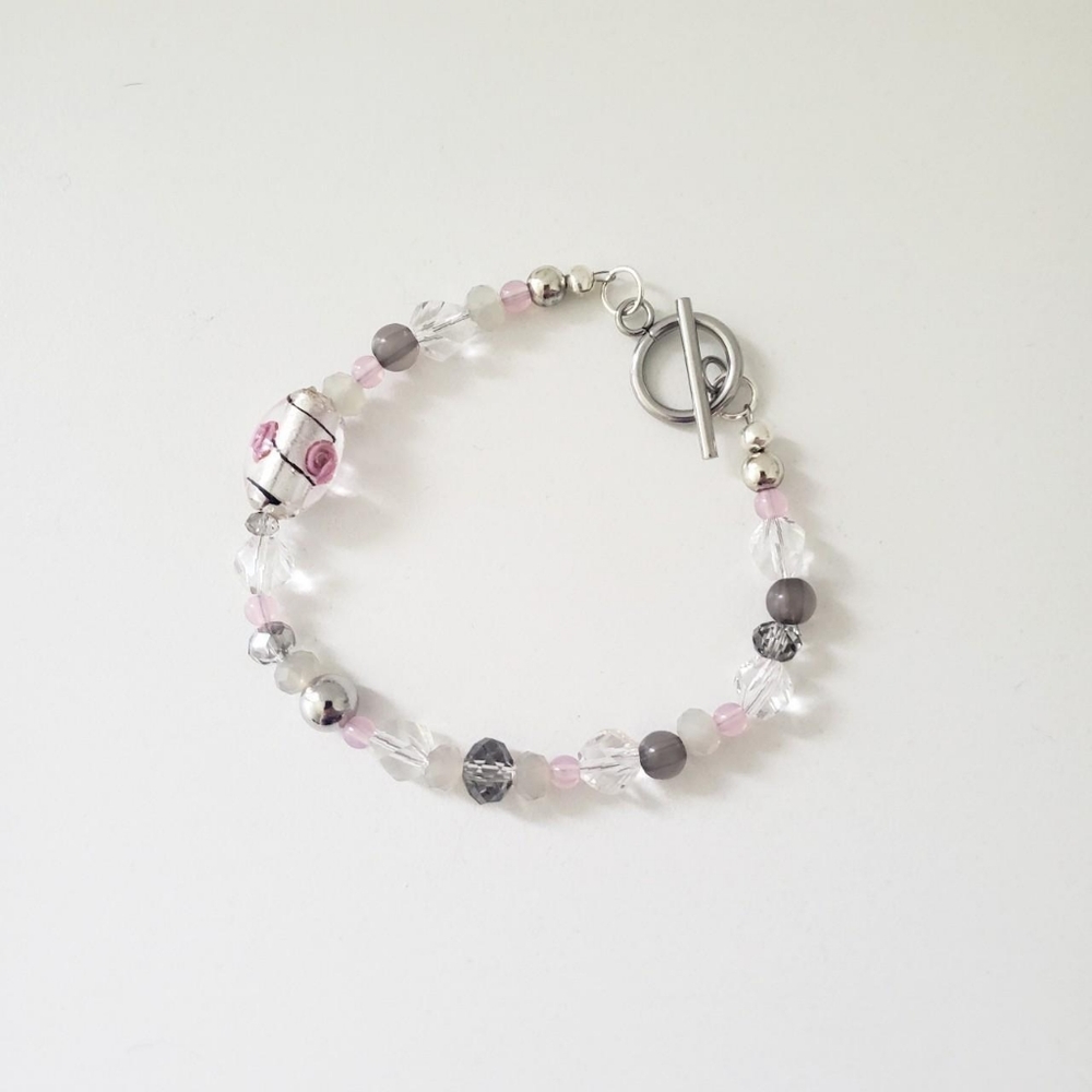 Glass Bead Bracelet